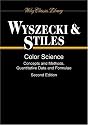 Color Science: Concepts and Methods, Quantitative Data and Formulae (Wiley Series in Pure and Applied Optics)