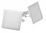 Sterling silver handmade cufflinks with presentation box. Made in England