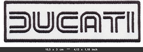 Ducati Motorrad Multistrada Streetfighter Moto GP iron sew on patches Logo Vest Jacket Hat Hoodie Backpack Iron On patches