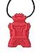 ChuBuddy Chewy Robotz Pendant- Red | for Sensory, Autism, ADHD, Ages 3+