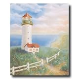 Lighthouse Ocean Beach Lake Landscape Home Decor Wall Picture 16x20 Art Print