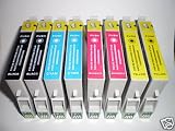 8 (2 FULL SETS) EPSON COMPATIBLE INK CARTRIDGES FOR EPSON PHOTO STYLUS S20, SX100, SX105, SX200, SX205, SX400, SX405, SX600FW, BX300F, S21, SX110, SX115, SX215, SX410, SX415, SX515W, SX209, SX405 WiFi,