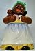 Kitchen & Housewares : Black Americana Aunt Jemima Mammy Maid with Baby Cookie Jar Crock
