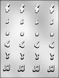 CK Products 1-Inch Music Notes and Symbols Chocolate Mold