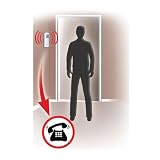 Electronics : Auto Dial Motion Alarm remote telephone home security system