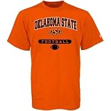 Russell Oklahoma State Cowboys Orange Football T-shirt