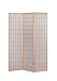 Acme 3-Panel Naomi Wooden Screen, Natural Finish