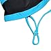 Women's Blue Stripe Halter One Piece Swimsuit
