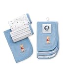 Gerber Terry Burp Cloths - 3 Pack - Boy's Colors