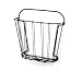 Spectrum 38910 Double Wire Wall-Mount Magazine Rack, Black