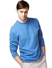 Crew Neck Plain Sweat Top