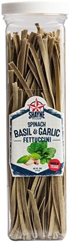 Shayne Foods - Pasta - Spinach Basil Garlic Fettuccini