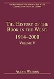 The history of the book in the West