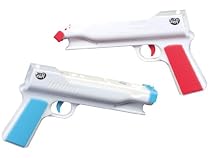Wii Accushot Ultimate Gun X2 Duo Twin Pack Red/Blue