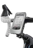 Wahoo Fitness  iPhone Schutzhülle Wetterfeste Fahrradhalterung, silver grey metall, 4008