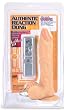 Tantrica Ultra Realistic Vibrating 8.5 Inch Flesh Ballsy Dildo with Suction Cup