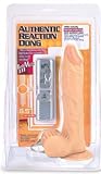 Tantrica Ultra Realistic Vibrating 8.5 Inch Flesh Ballsy Dildo with Suction Cup