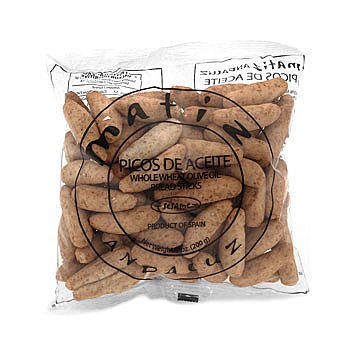 Whole Wheat Olive Oil Bread Sticks - All Natural, No Preservatives - 7 oz 200 gr by Matiz... by Apilcina