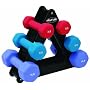 Altus Athletic Altus 32-Pound Dumbbell Set with Stand