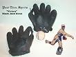 Black Victory Line Baseball Glove