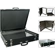 Double Glass Top Travel Jewelry Showcase 24x20 Lock Display