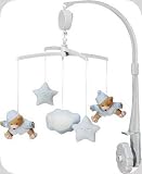 Playshoes 321115 - Musikmobile Bär, bleu