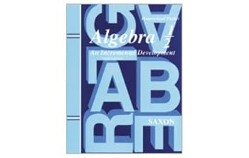 Algebra 1/2: An Incremental Development Homeschool Kit(Homeschool Algebra)