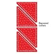 AccuQuilt Go! Half Square 3" Triangle Fabric Cutting Die #55009 Block E