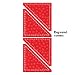 AccuQuilt Go! Half Square 3" Triangle Fabric Cutting Die #55009 Block E