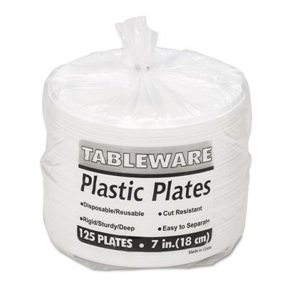Plastic Dinnerware, Plates, 7