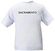 SACRAMENTO - City-series - Heather Grey or White T-shirt