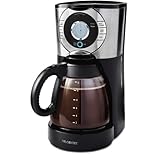 Mr. Coffee EJX33 12-Cup Programmable Coffeemaker, Stainless Steel