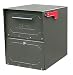 Architectural Mailboxes 6200Z-10 Oasis Jr. Locking Post Mount Mailbox, Bronze Architectural Mailboxes 6200Z-10 Oasis Jr. Locking Post Mount Mailbox, Bronze