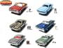 Set of 6 Muscle Car Garage Hobby Collection 1/64 Series 2