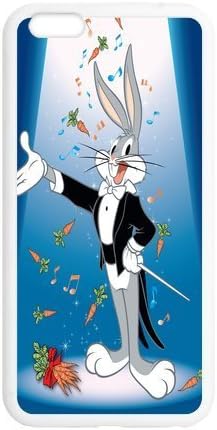 STYLE-UM@ Bugs Bunny iphone 6 6s plus Cover (5.5 inch) with Soft Rubber Sides, iphone 6 Plus Case