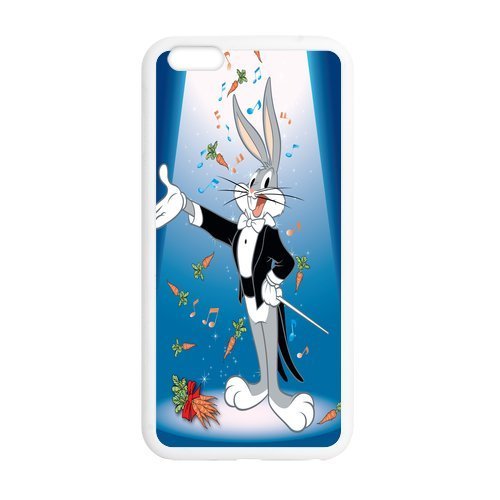 STYLE-UM@ Bugs Bunny iphone 6 6s plus Cover (5.5 inch) with Soft Rubber Sides, iphone 6 Plus Case