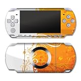 Orange Crush Design Decorative Protector Skin Decal Sticker for PSP Slim & PSP Lite PSP2000