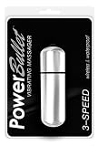 Power Bullet 3-Speed Wireless Waterproof Bullet, Silver