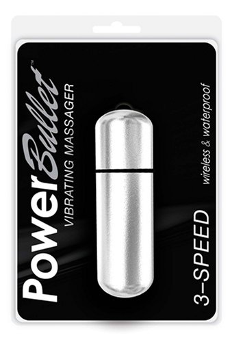 Power Bullet 3-Speed Wireless Waterproof Bullet, Silver 41nI8bAG nL Power Bullet 3 Speed Wireless Waterproof Bullet, Silver