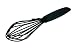 Orka All Silicone Sauce Whisk.  Color Black.