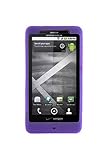 Purple Silicone Case / Skin / Cover for Motorola Droid X / MB810
