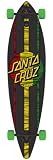 Picture of Santa Cruz Pintail Mahaka Rasta Complete Skateboard, 43.5 inch