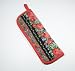 Health & Personal Care : Heat-resistant Curling Iron Cover - Pretty Red Floral Print