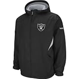 Reebok Oakland Raiders Youth Sideline Momentum Midweight Jacket Medium