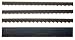 1/2 W. x .025 tk., 10 TPI., Premium Welded, Hard-Back Carbon Steel, Starrett Band Saw Blade (1 Foot)