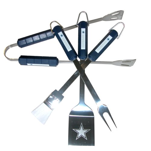 Siskiyou Sports  Dallas Cowboys  4 pc NFL BBQ Set