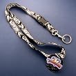 The Three Stooges Lanyard Keychain