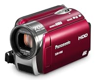 Panasonic SDR-H80 SD and HDD Camcorder (Red)