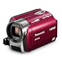 Panasonic SDR-H80 SD and HDD Camcorder (Red)