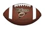 Wilson NCAA Supreme Football with Pump and Tee, Brown